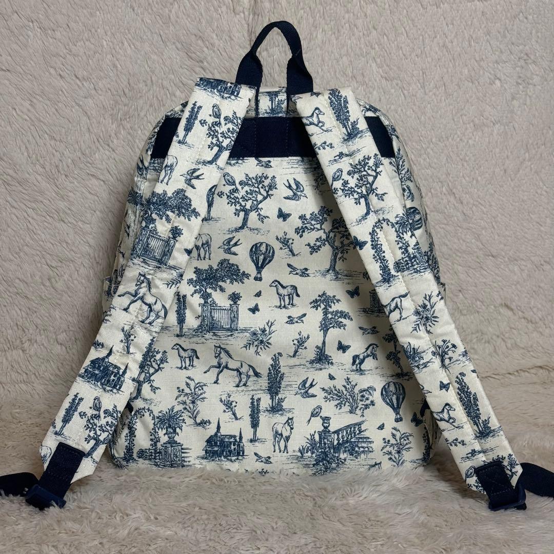 ほぼ未使用 レスポートサック トワルドジュイガーデン リュックサック 希少