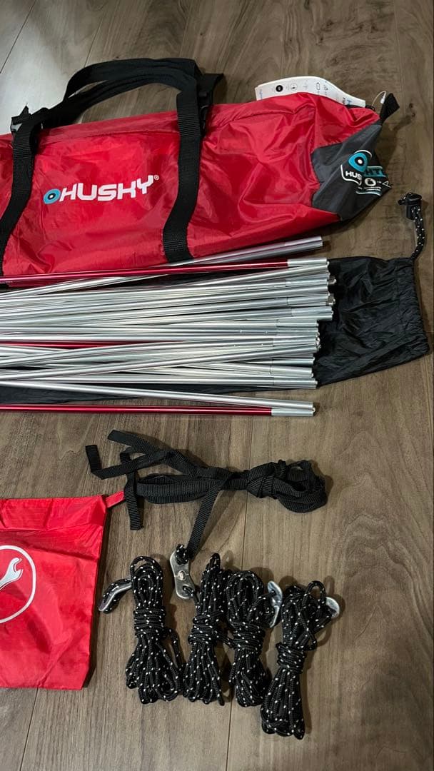 【格安】HUSKY(ハスキー)Fighter(ファイター)ドームテント３-4人用