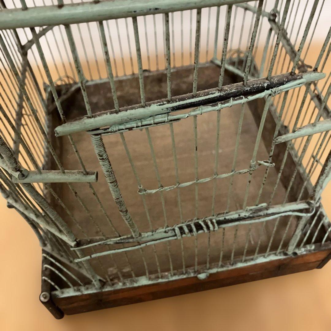 アンティーク　鳥かご　バードゲージ　英国購入