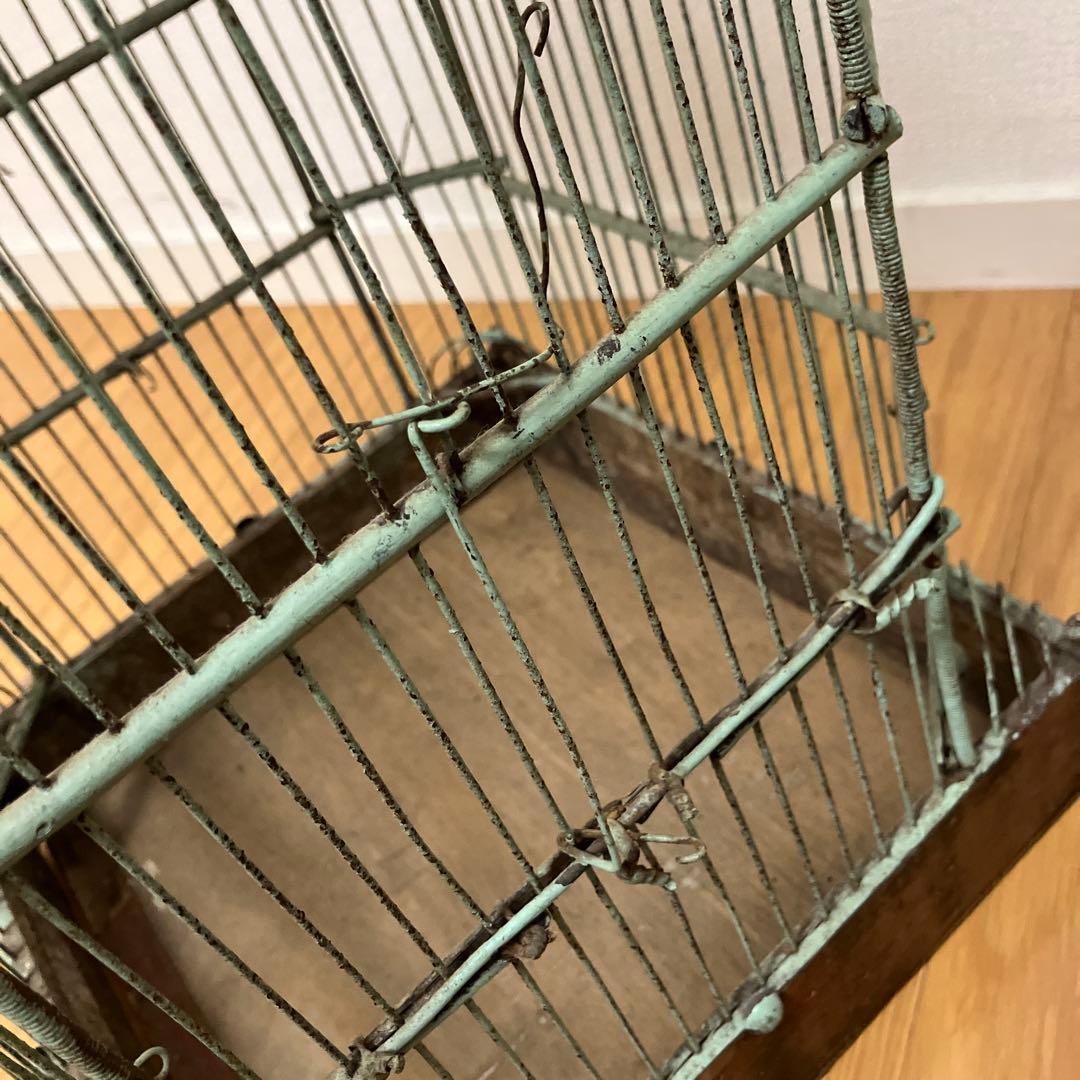 アンティーク　鳥かご　バードゲージ　英国購入