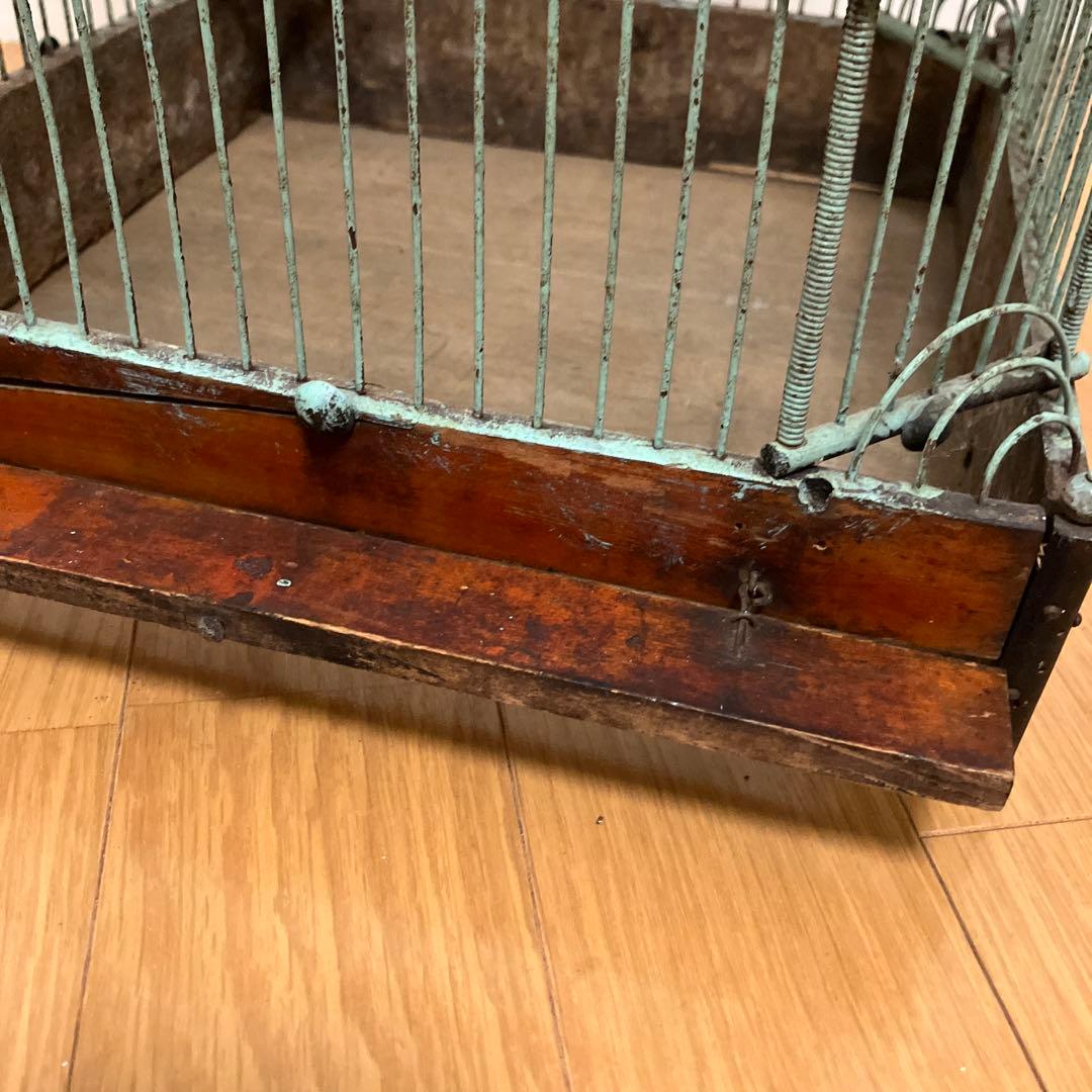 アンティーク　鳥かご　バードゲージ　英国購入