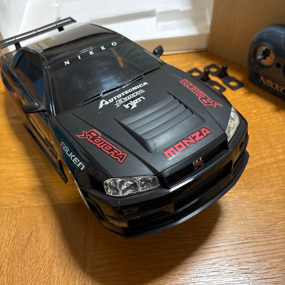 ニッコー NIKKO 1/10 スカイライン R34 GTR ラジコン