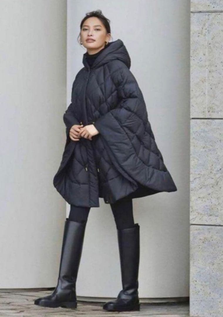 WOOLRICH エリスケープ ポンチョダウン S/M - メルカリ