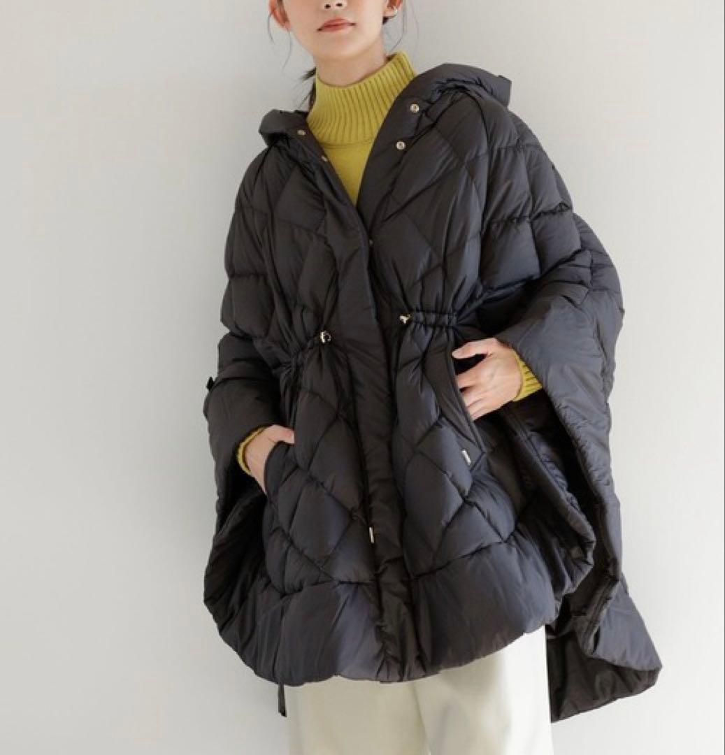 WOOLRICH エリスケープ ポンチョダウン S/M - メルカリ
