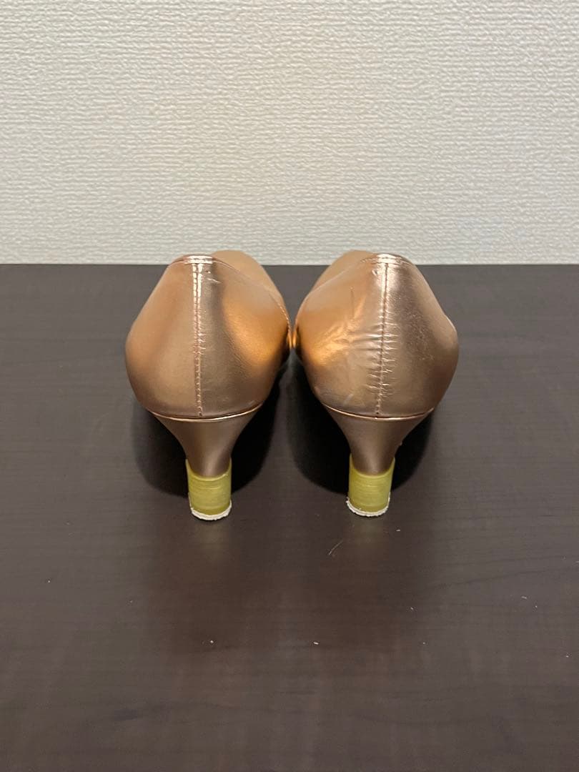 社交ダンスシューズ sekine 22.5cm ピンクゴールド