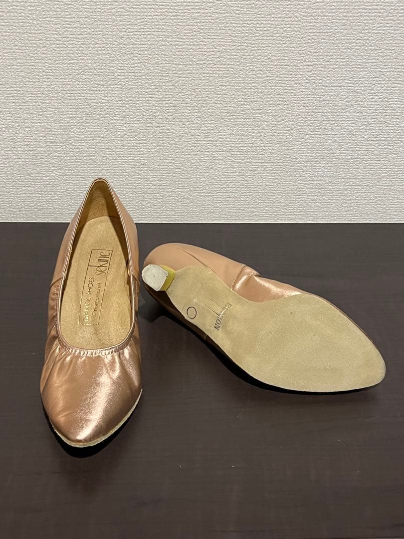 社交ダンスシューズ sekine 22.5cm ピンクゴールド