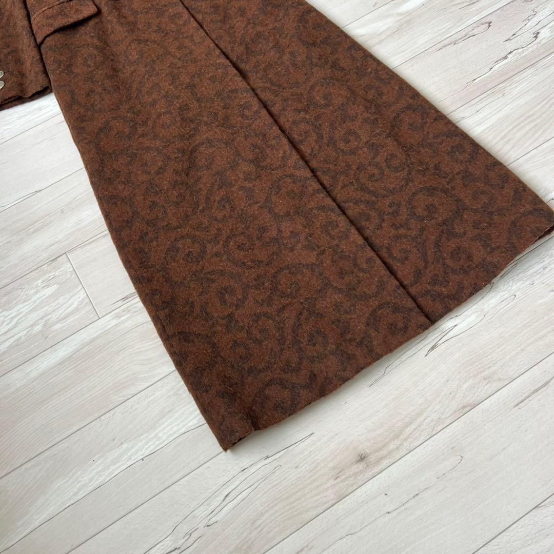 Salvatore Ferragamo ロングコート　アルパカ　着丈133cm