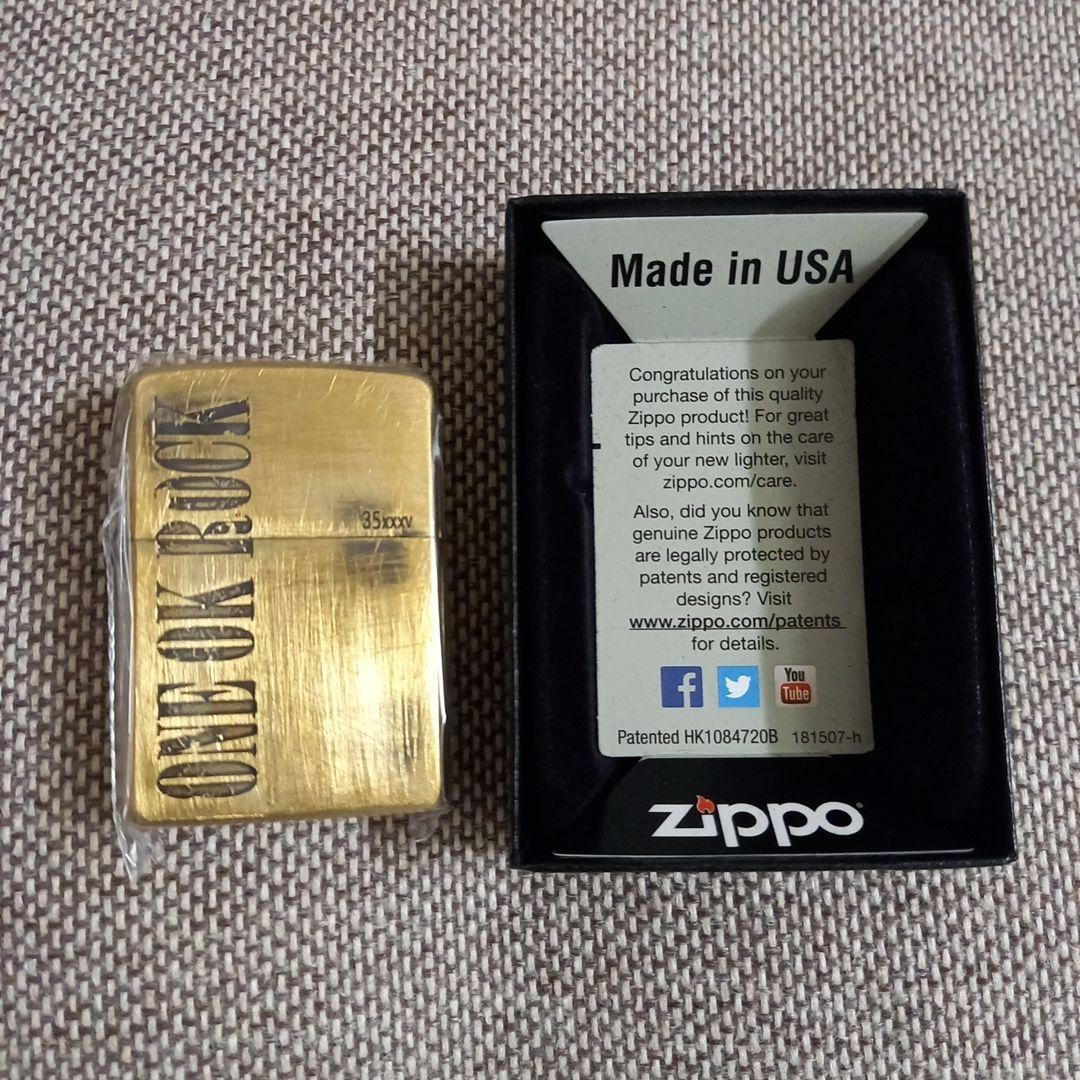 新品未使用】ワンオクロック ONE OK ROCK Zippo 72番 ジッポ - メルカリ