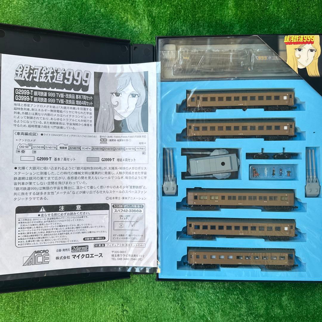 Nゲージ 銀河鉄道999 TV版 改良品 基本セット+増結セット マイクロ