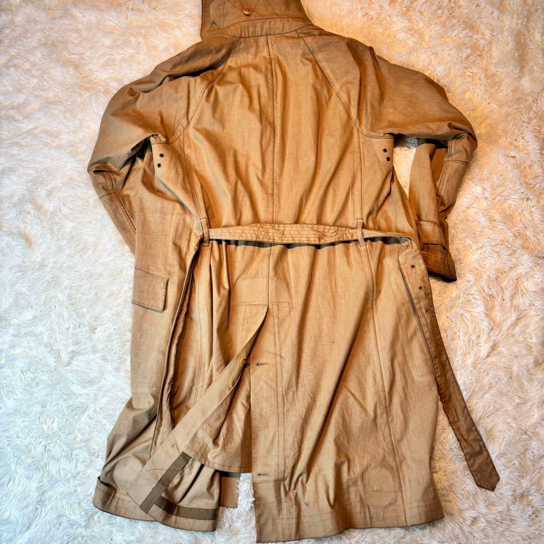 ラルフローレン　パープルレーベル　超高級　70万円　トレンチ　ステンカラー