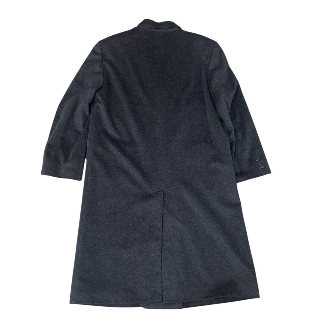 当日発送フォロー割GRAND Eカシミヤ100% ダブルブレストコート