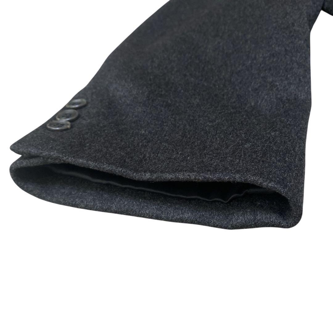 当日発送フォロー割GRAND Eカシミヤ100% ダブルブレストコート