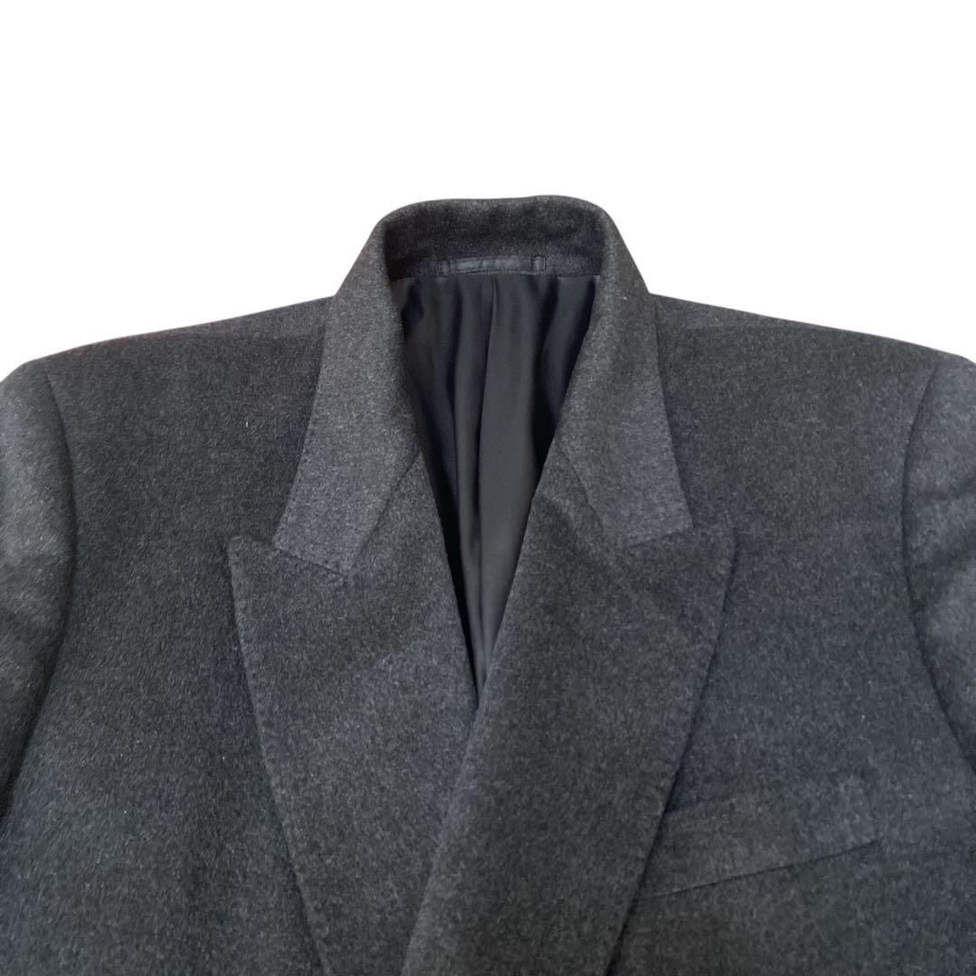 当日発送フォロー割GRAND Eカシミヤ100% ダブルブレストコート