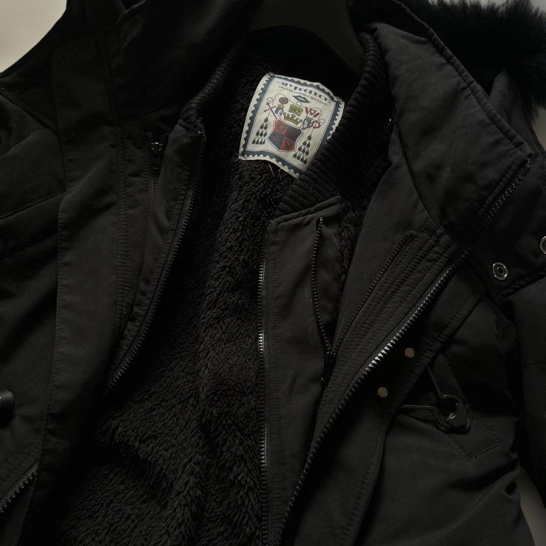 SLY N3B ブラック　ミリタリー　ラクーンファー　ビッグフード　ボア　y2k