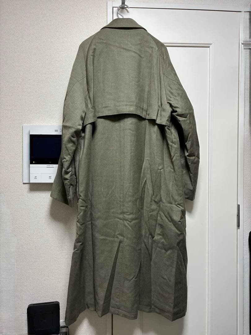 メゾンスペシャル スマートテック ダウン プライム オーバー ステンカラーコート