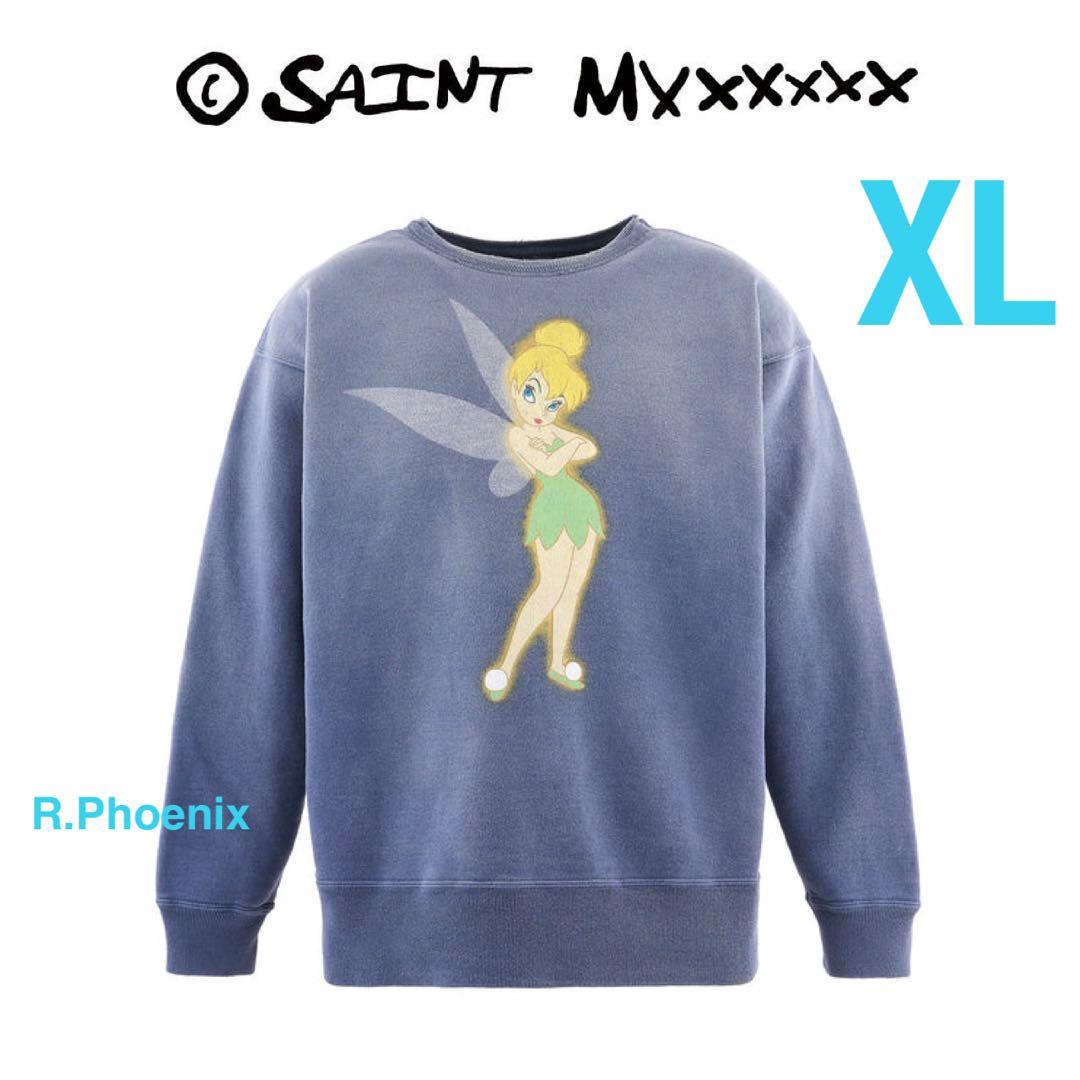 SAINT MICHAEL】スウェットシャツ ティンカーベル ディズニー XL