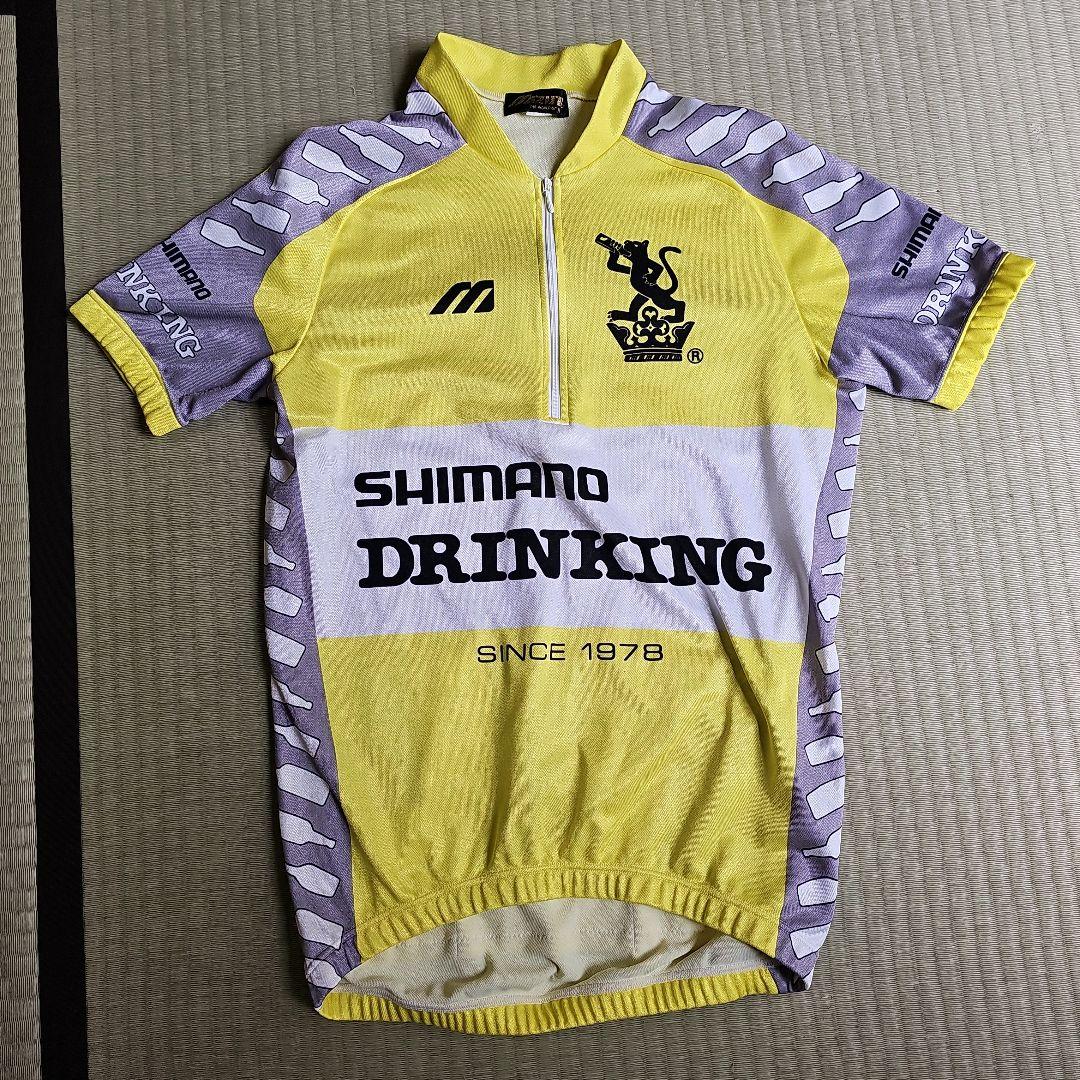 【平成レトロ/2000年代物/レア】SHIMANOシマノ ジッパー付き半袖ウェア
