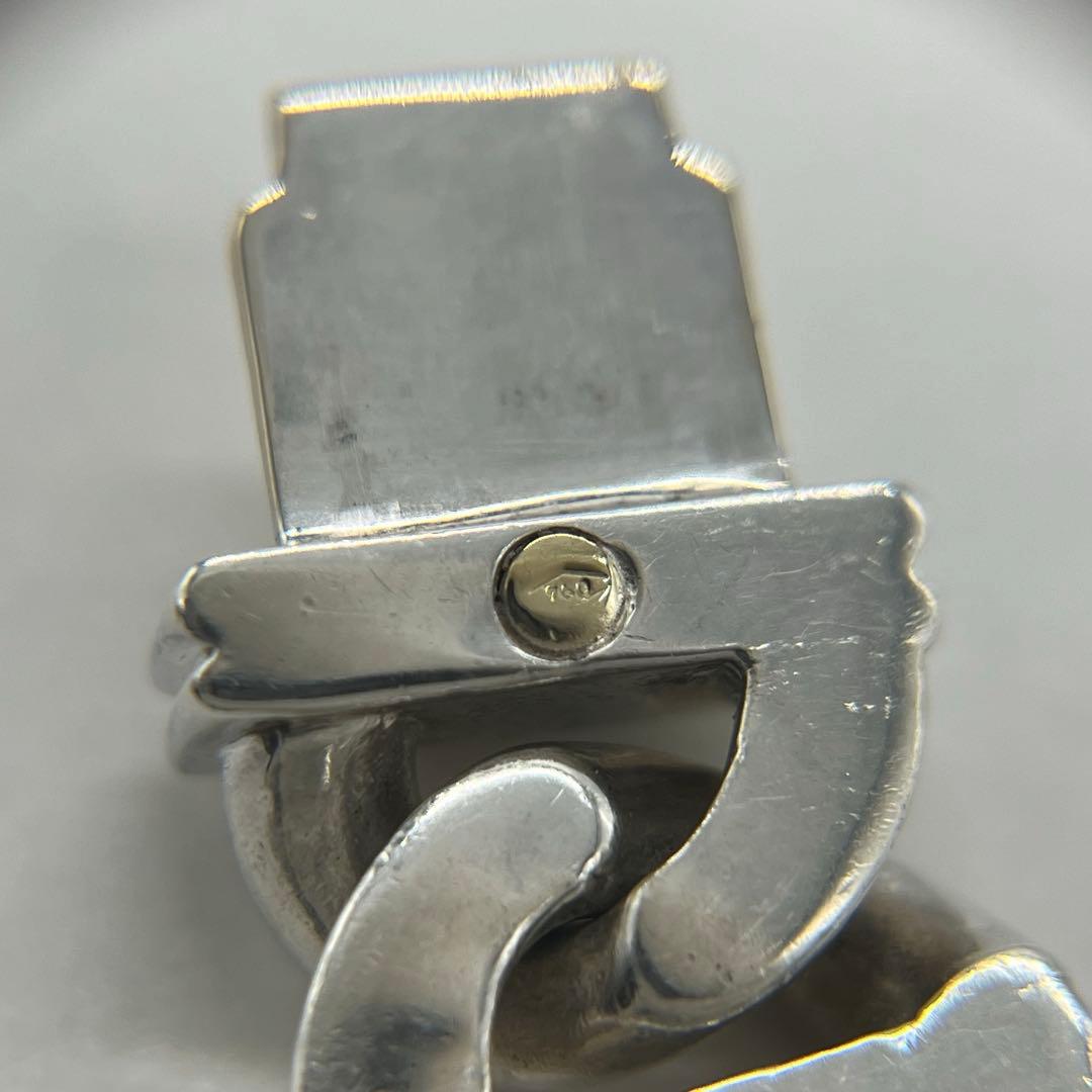 ティファニー TIFFANY&CO アトラス ID ブレスレット コンビ 希少