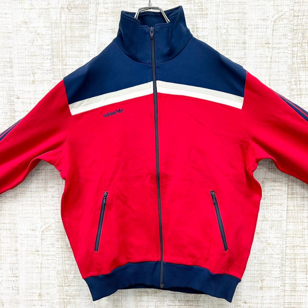 EV85《ATS-30》アディダス　トラックジャケット　デサント　70s　刺繡