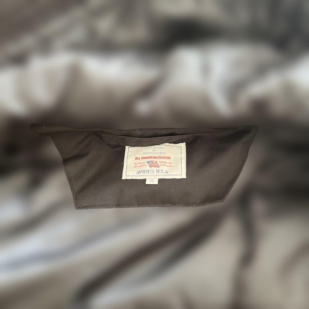 新品未使用★AVIREX ブラック モッズコートジャケット　XL★