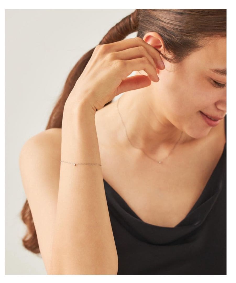 期間限定セール！新品☆ ete エテ ダイヤモンド ブレスレット　ピンクゴールド