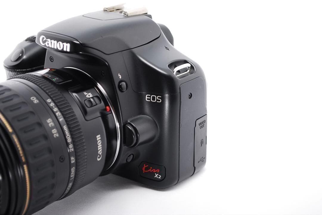 一眼レフ入門機✨Canon Kiss X2✨本格カメラスタートセット✨