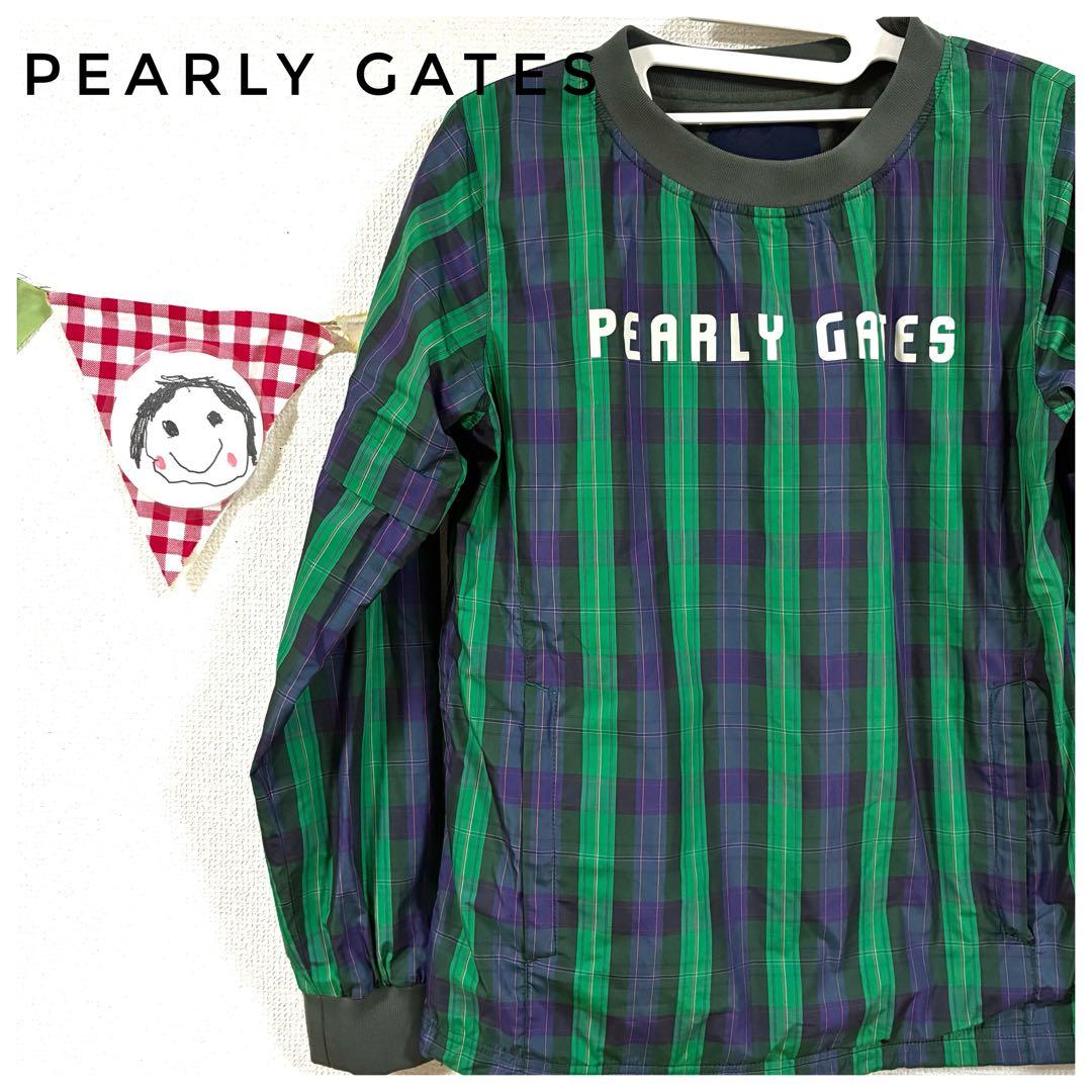 美品✨PEARLY GATES チェック柄ジャケット2WAY