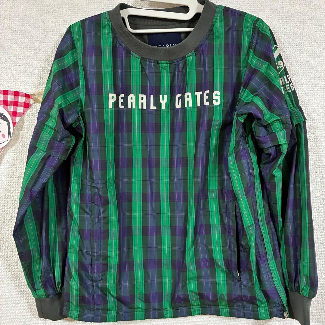 美品✨PEARLY GATES チェック柄ジャケット2WAY