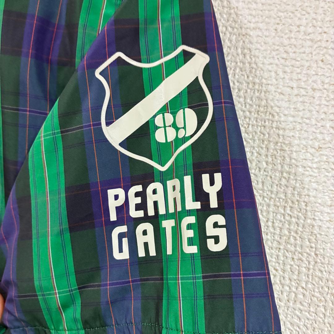 美品✨PEARLY GATES チェック柄ジャケット2WAY