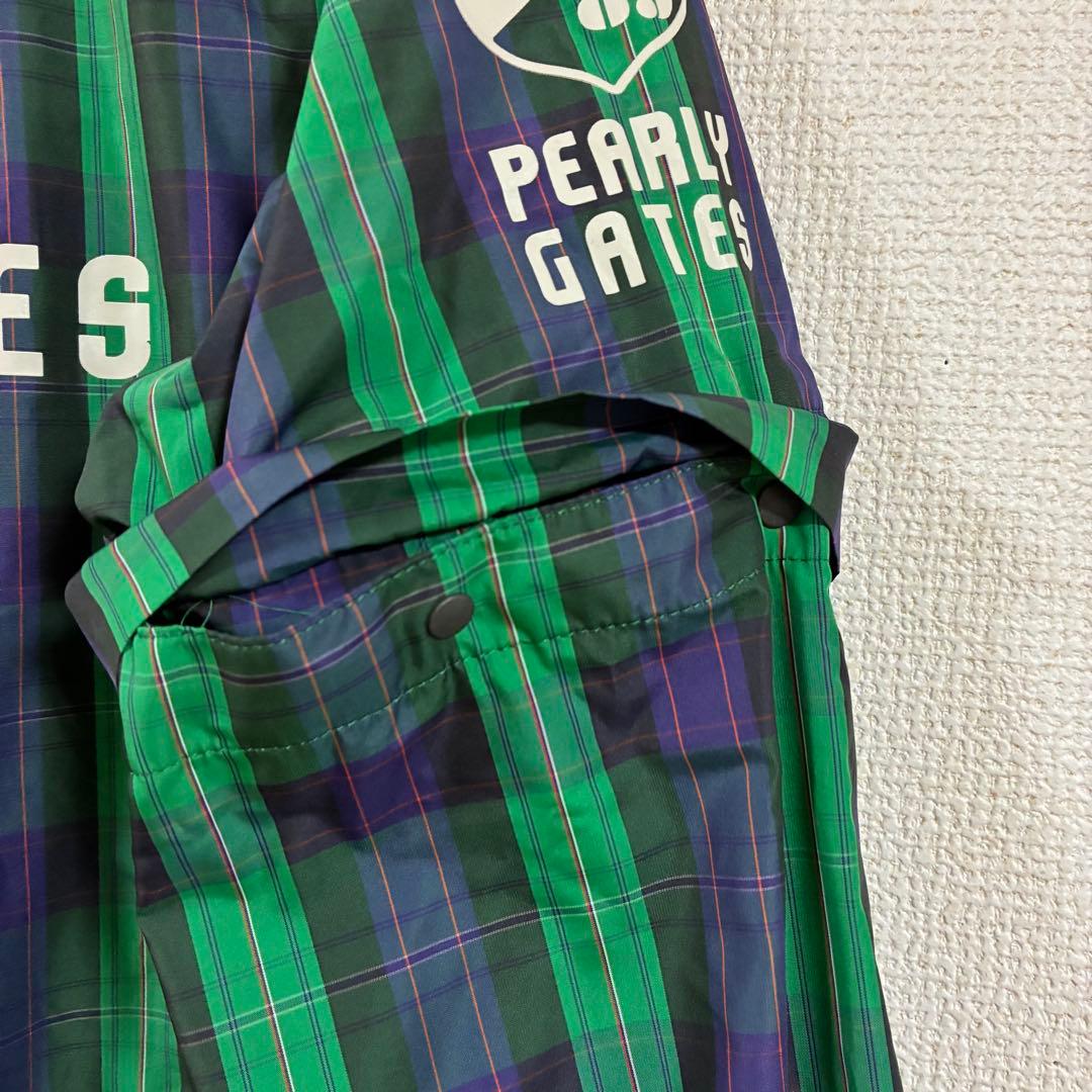 美品✨PEARLY GATES チェック柄ジャケット2WAY