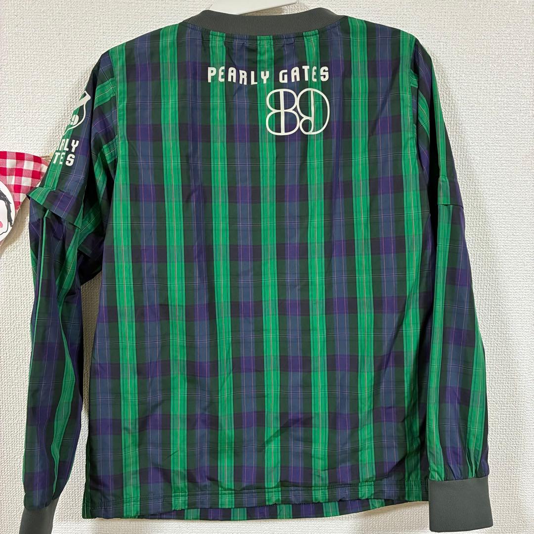 美品✨PEARLY GATES チェック柄ジャケット2WAY