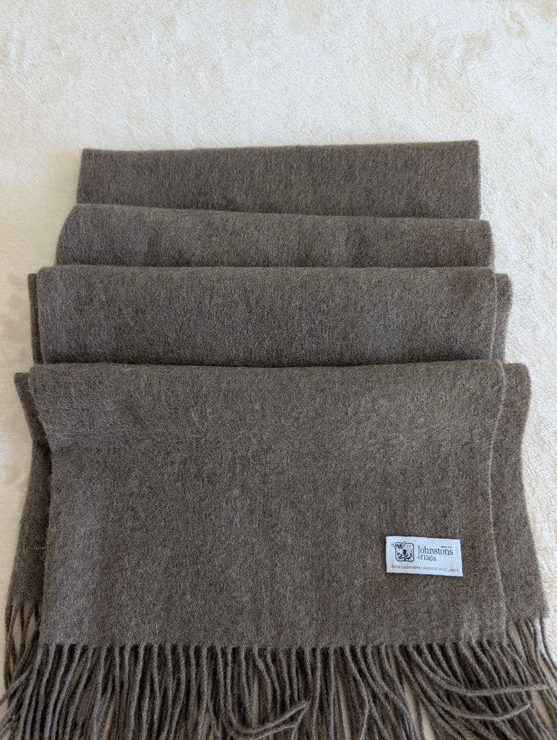 Johnstons of Elgin カシミヤ100％ ストール 大判