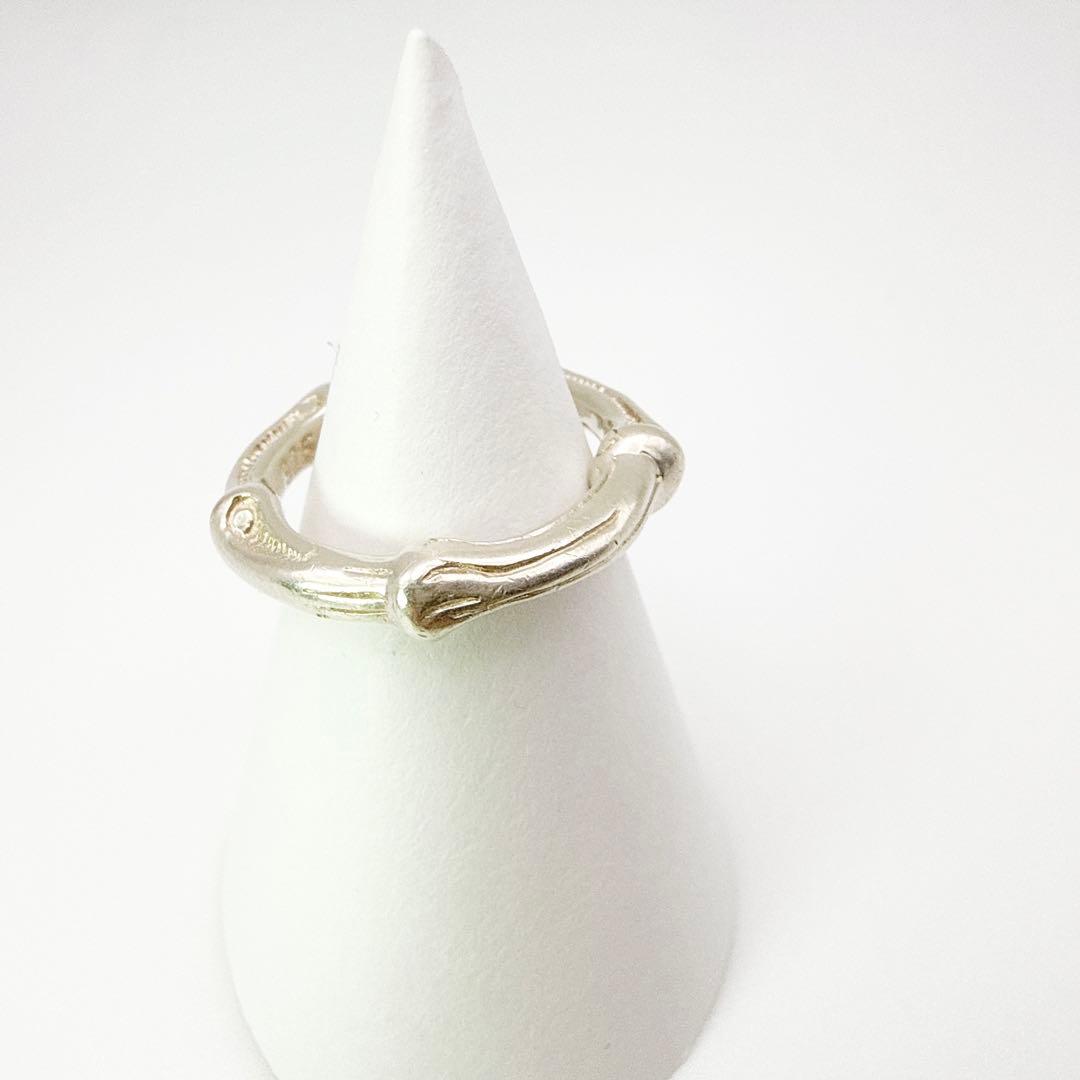 Tiffany & Co. シルバー925 バンブーリング8号保存袋付き 2982-2 保存袋