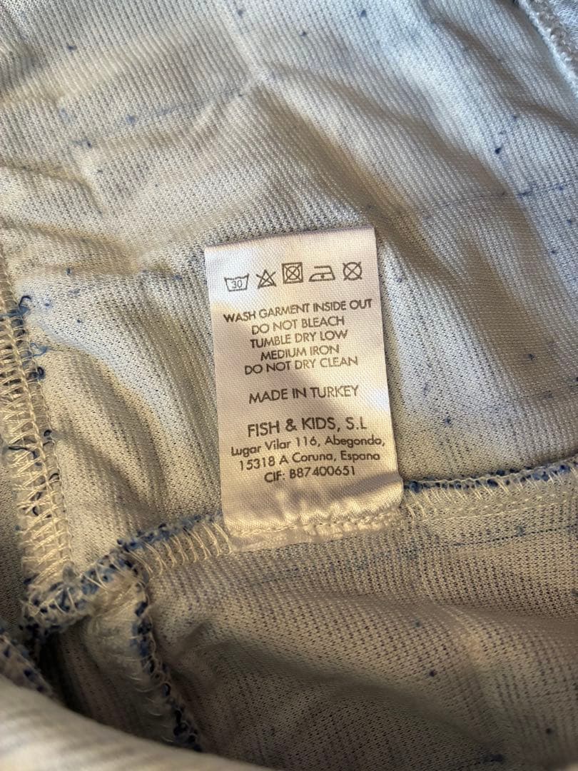 fish&kids パッチワークワンピース【2-3y】