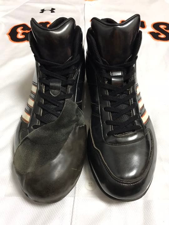 ジャイアンツ スパイク 巨人 アディダス - メルカリ