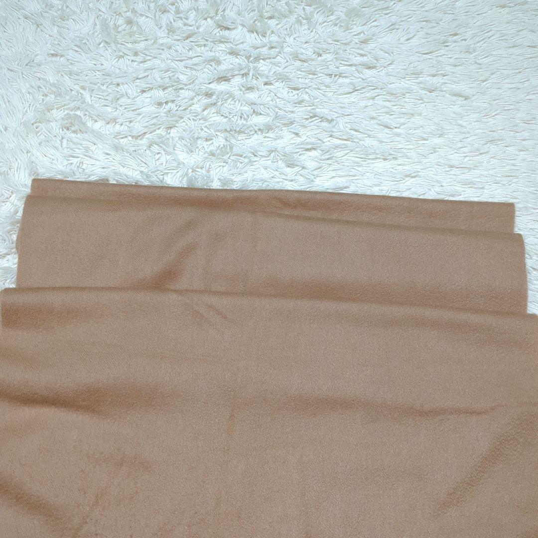 セオリー カシミヤ100% 大判ストール マフラー キャメル
