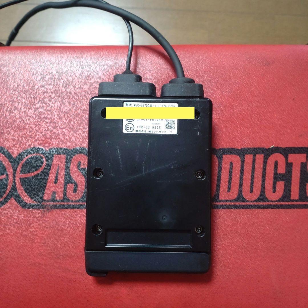 BE700S　ミツバ　ETC　車載器　バイク用 【1048】