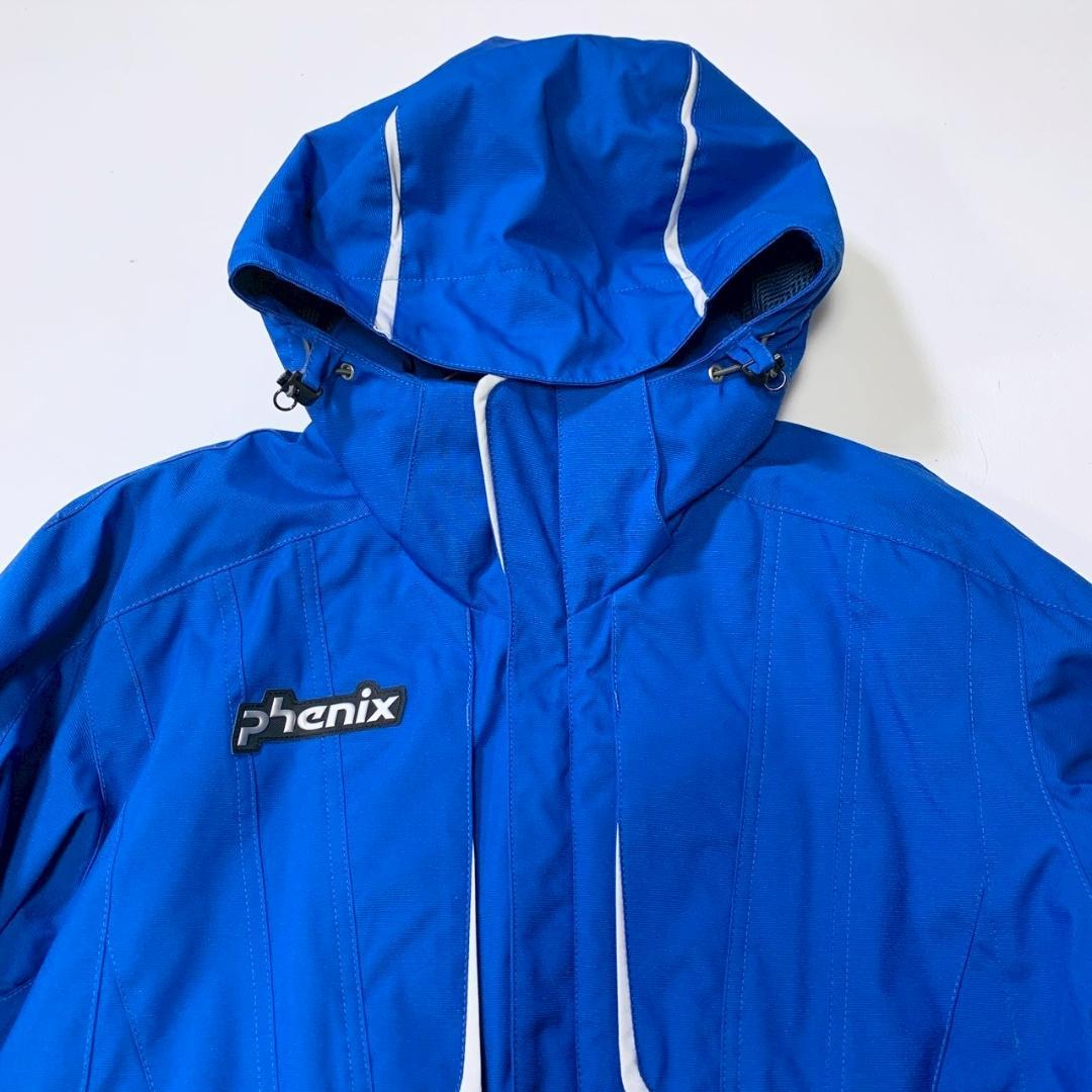 ビッグサイズ】Phenix スキージャケット 中綿 フード L ブルー 大人気