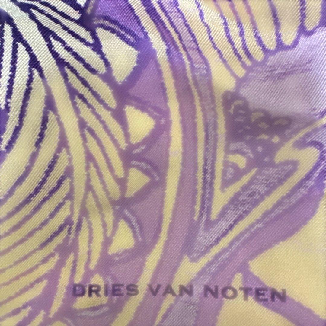 DRIES VAN NOTEN シルクスカーフ FLORIS 202