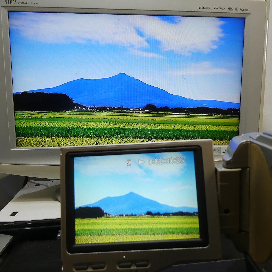 動作品ソニー DCR-TRV10 MiniDVビデオカメラ　DVDダビングに最適