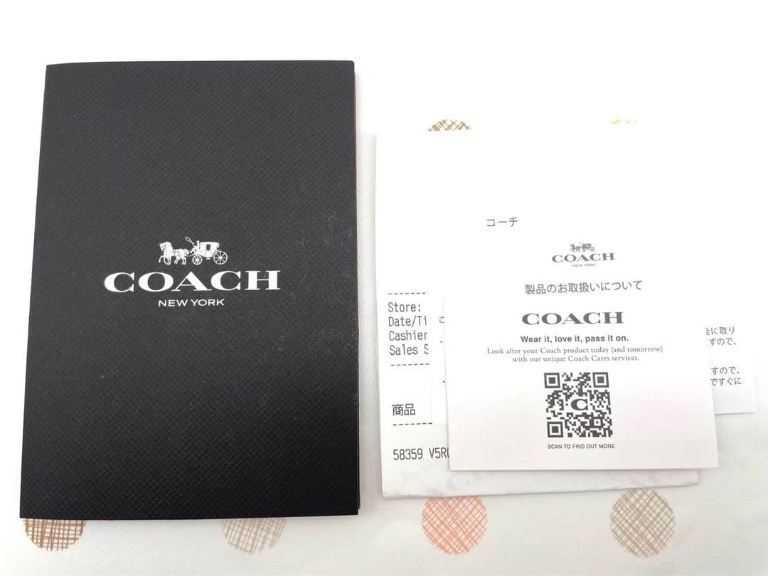 新品 未使用　COACH コーチ キーケース パープル　 財布 バッグ