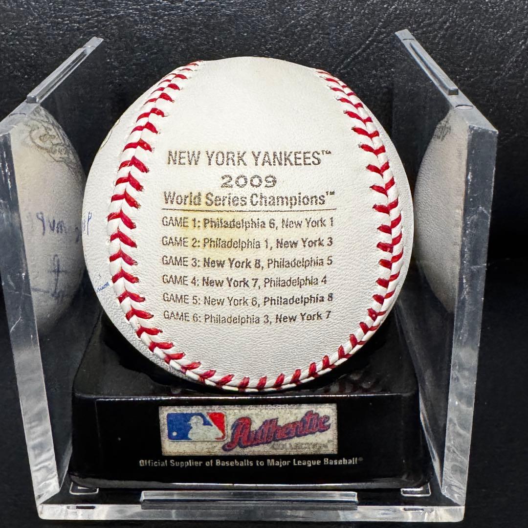 元ヤンキース 松井秀喜 直筆サイン 2009 WS MVP MLB ホログラム