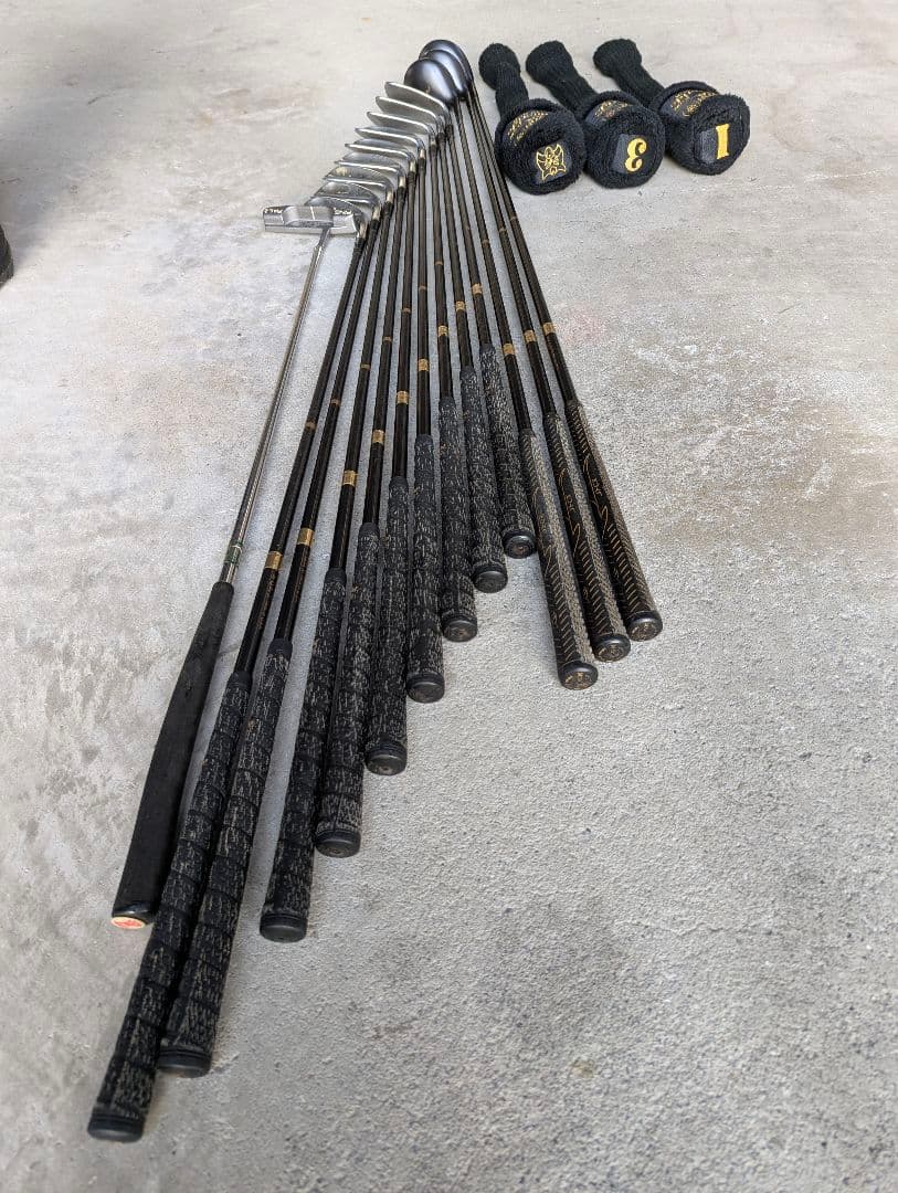 ゴルフバック（ポロ　Polo Ralph Lauren）、クラブセット