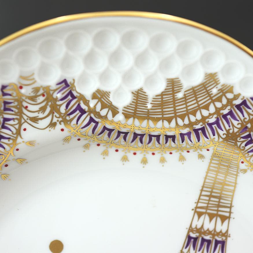 マイセン 千夜一夜物語 アラビアンナイト 飾り皿 「美女に果物篭を渡すサルタン」