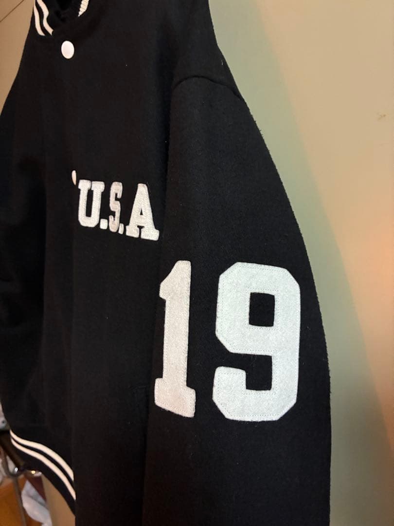 Champion/チャンピオン ビッグシルエット メルトン スタジャン