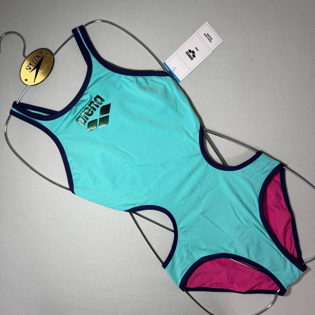 Arena アリーナ 競泳水着 Big logo WATER/NAVY US34