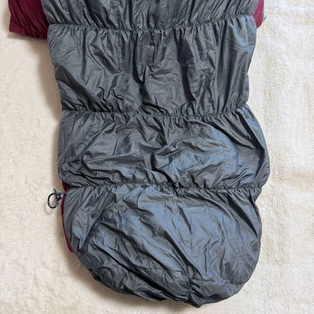 美品モンベル　スーパーストレッチダウンハガー#3 L/ZIP保存袋付