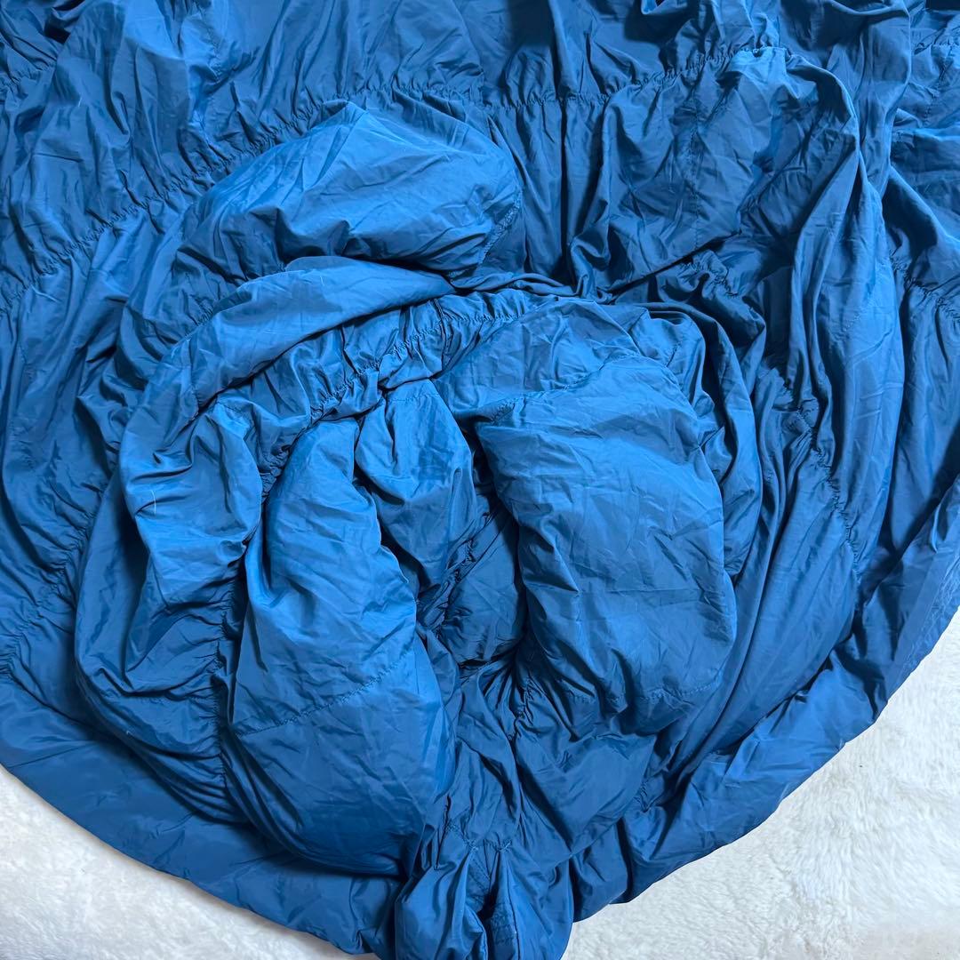 美品モンベル　スーパーストレッチダウンハガー#3 L/ZIP保存袋付