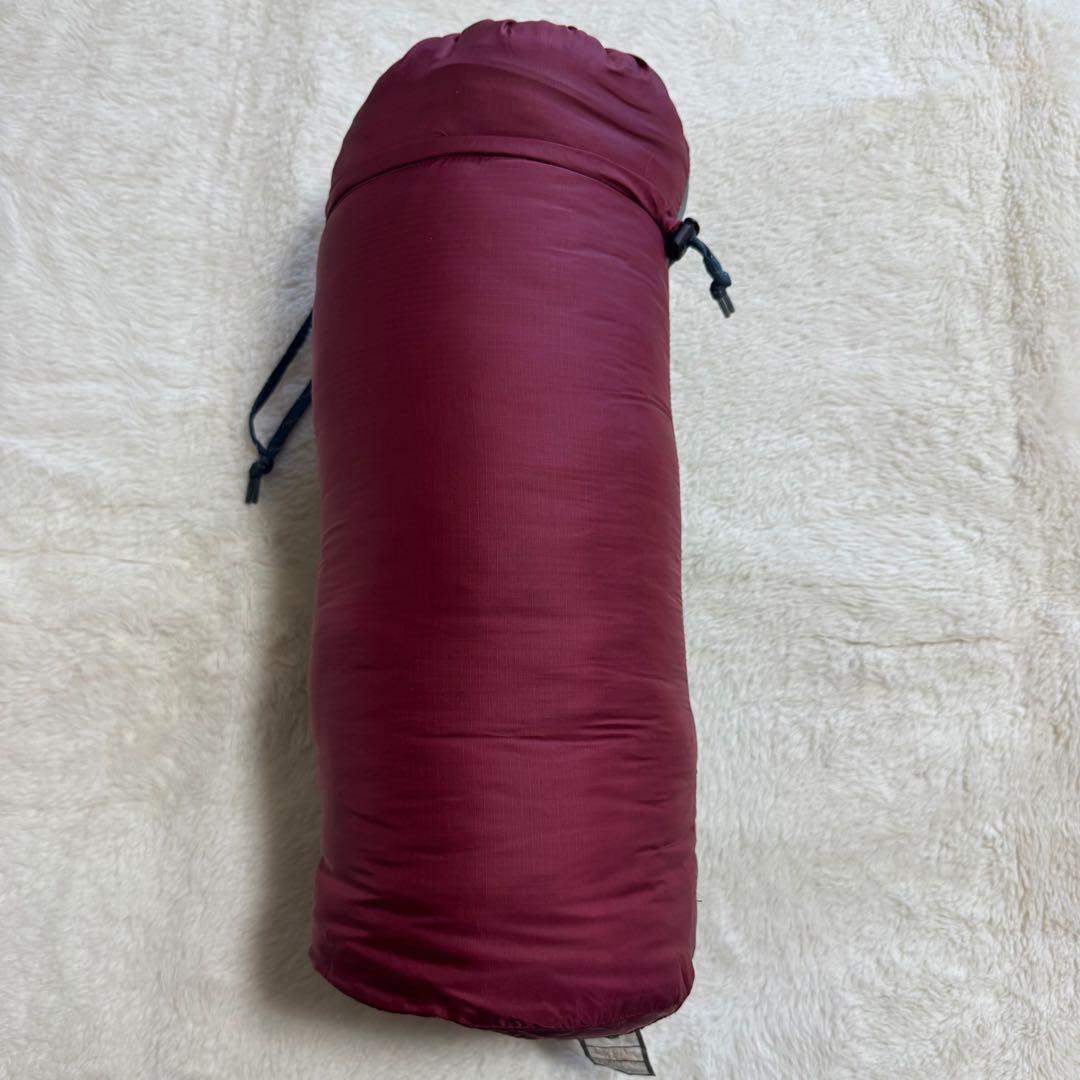 美品モンベル　スーパーストレッチダウンハガー#3 L/ZIP保存袋付