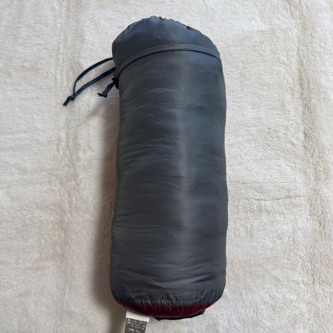 美品モンベル　スーパーストレッチダウンハガー#3 L/ZIP保存袋付